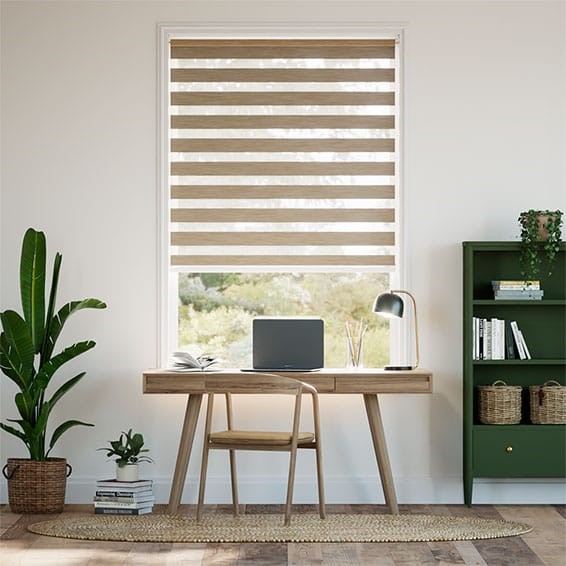 Enjoy Honey Oak Roller Blind