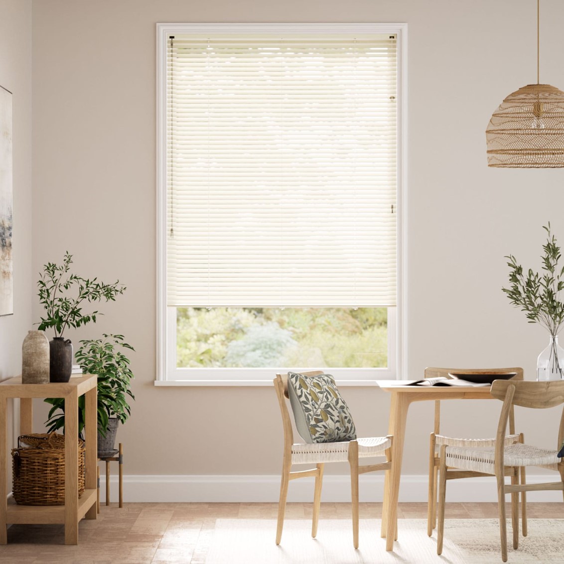 Essence French Cream Venetian Blind - 25mm Slat