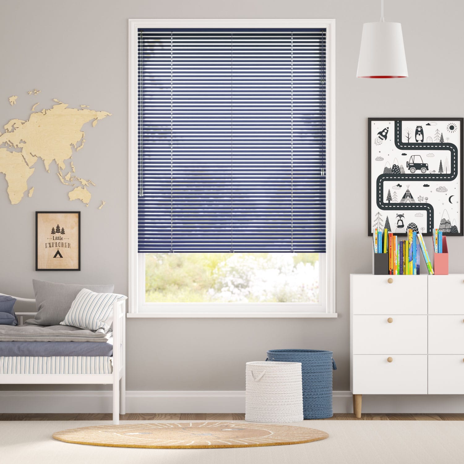 Essence Imperial Blue Venetian Blind - 25mm Slat