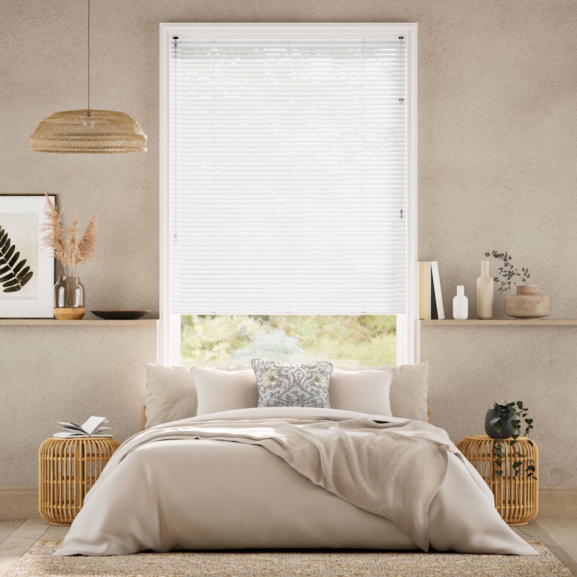 Essence Warmest White Venetian Blind - 25mm Slat