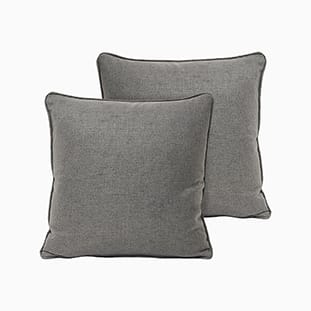 Essentials Lustre Grey Cushion thumbnail image