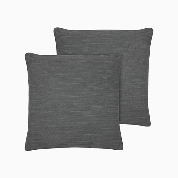 Essentials Plain Flint Grey Cushion