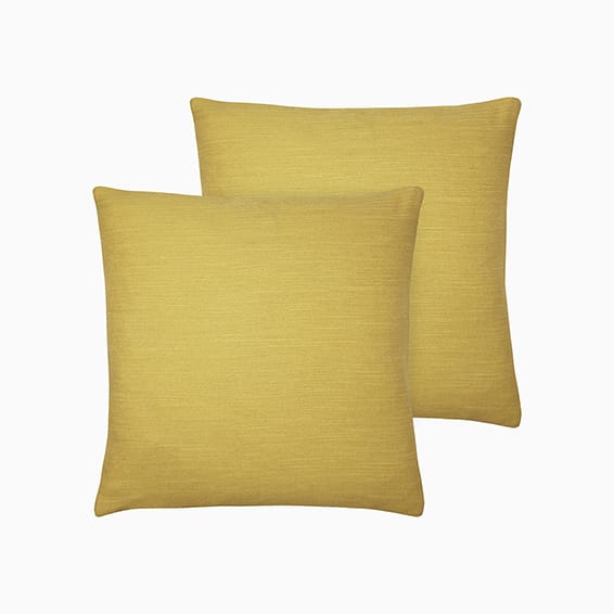 Essentials Plain Marigold Cushion
