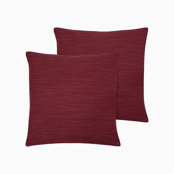 Essentials Plain Merlot Cushion