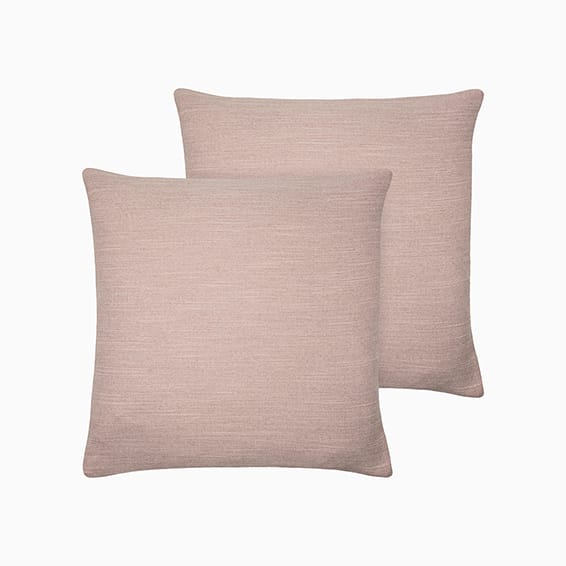 Essentials Plain Peony Blush Cushion
