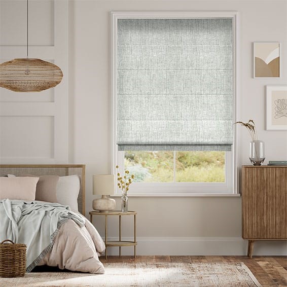 Eternity Linen Limestone Roman Blind