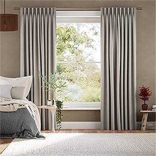 Etta Argent Grey Curtains thumbnail image