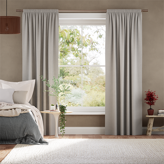 Etta Argent Grey Curtains