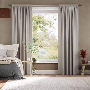 Etta Argent Grey Curtains thumbnail image