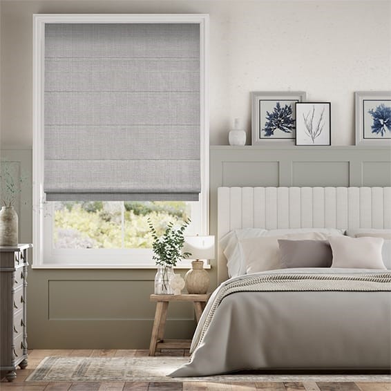 Etta Argent Grey Roman Blind