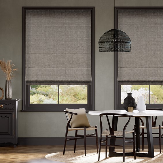 Etta Hawthorn Grey Roman Blind