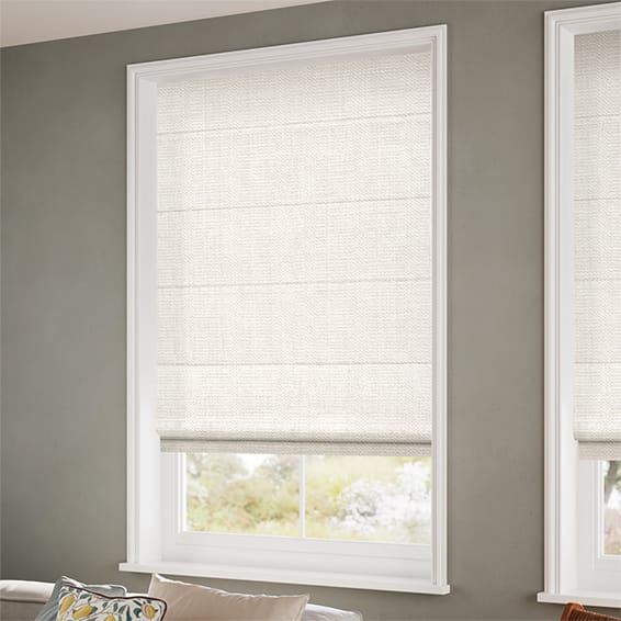 Etta Ivory Roman Blind