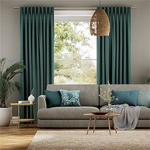 Etta Teal Curtains thumbnail image