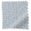 Everly Cool Blue Roman Blind sample image
