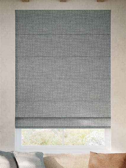 Everly Slate Roman Blind thumbnail image