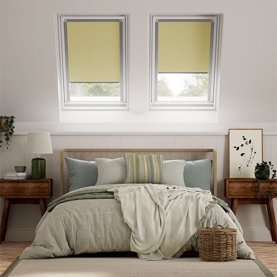 Expressions Pistachio Blackout Blind for Keylite Windows