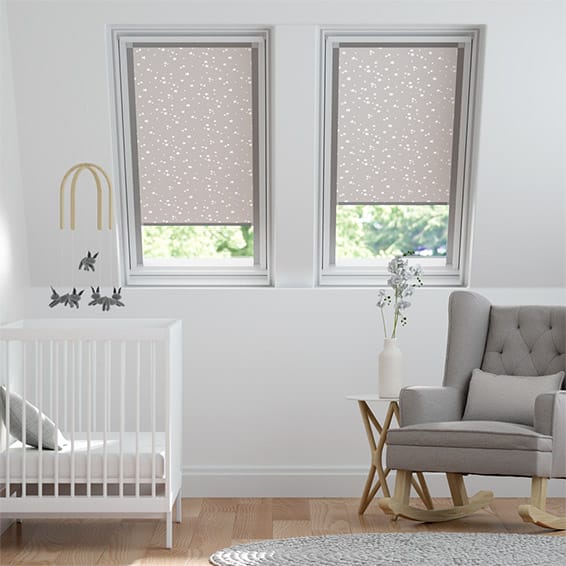 Expressions Twinkling Stars Cloud Blackout Blind for FAKRO® Windows