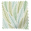 Falling Leaves Green & Aqua Roller Blind sample image