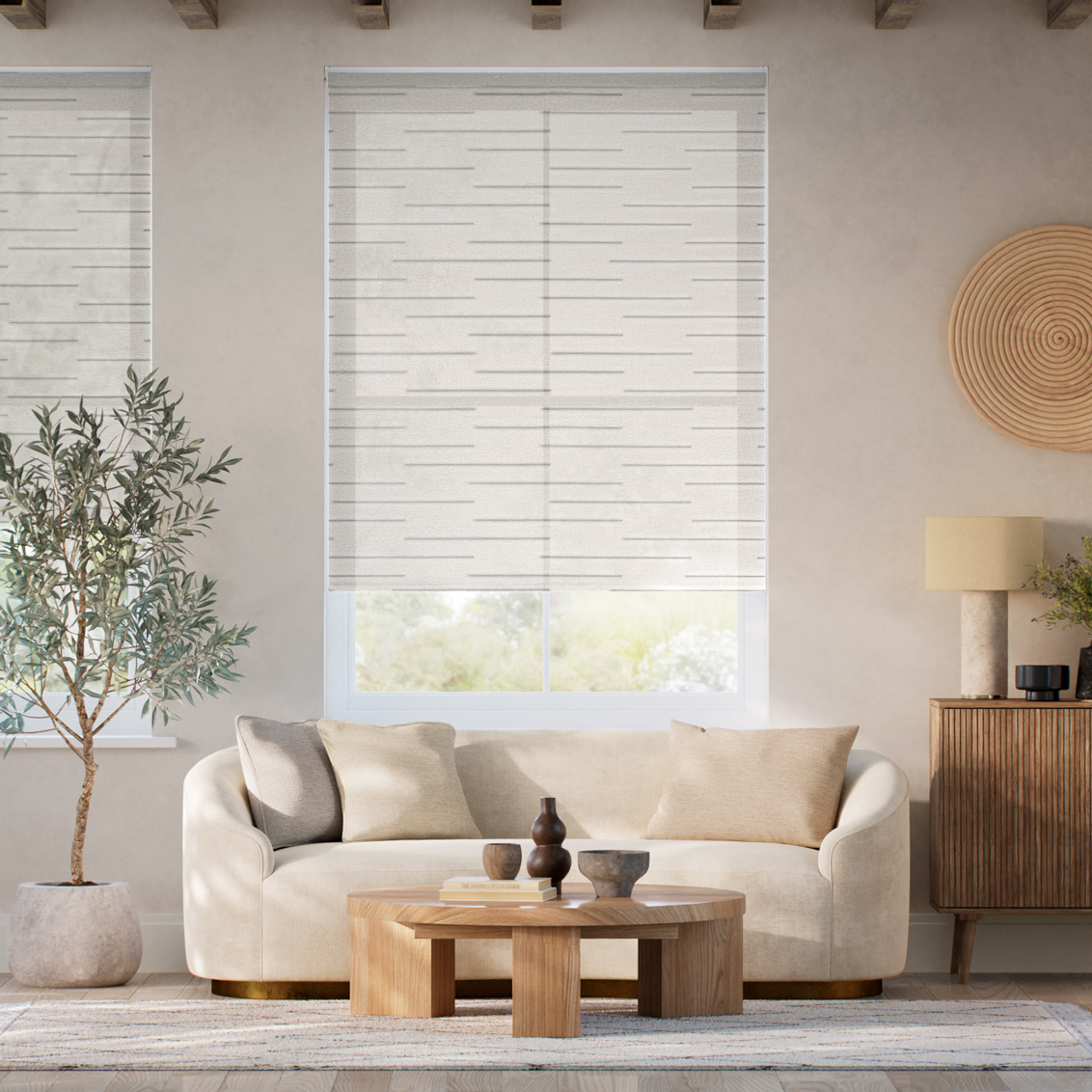 Falmouth Pebble Grey Roller Blind