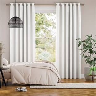 Felicity True White Curtains thumbnail image