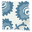 Twist2Go Fern Frond Sea Waves Roller Blind swatch image