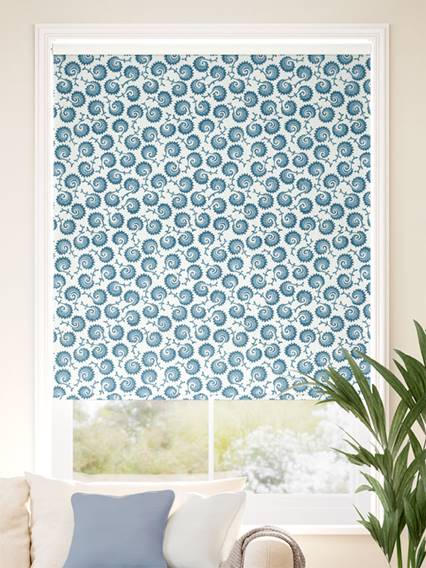 Fern Frond Sea Waves Roller Blind thumbnail image