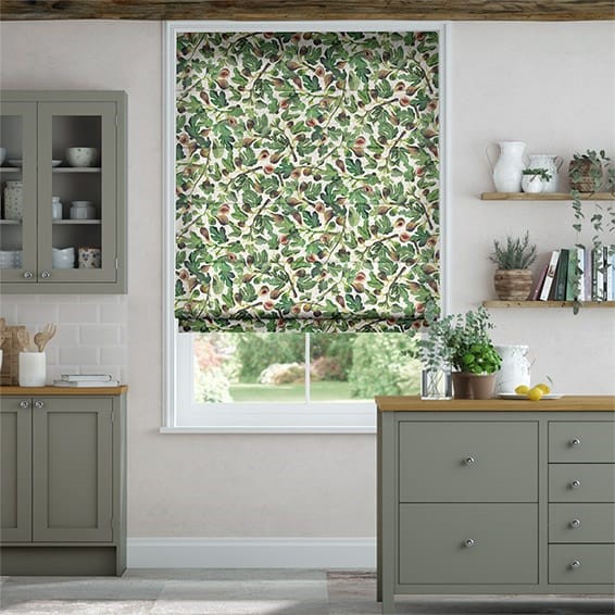 Figs Green Roman Blind