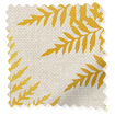 Filix Mustard Curtains swatch image