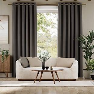 Fine Velvet Mouse Grey Curtains thumbnail image