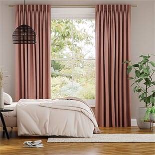 Fine Velvet Pale Rose Curtains thumbnail image