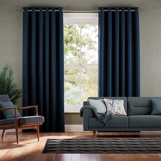 Fine Velvet Royal Blue Curtains