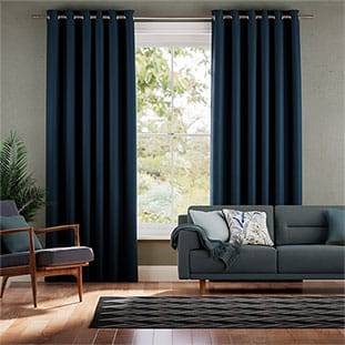 Fine Velvet Royal Blue Curtains thumbnail image