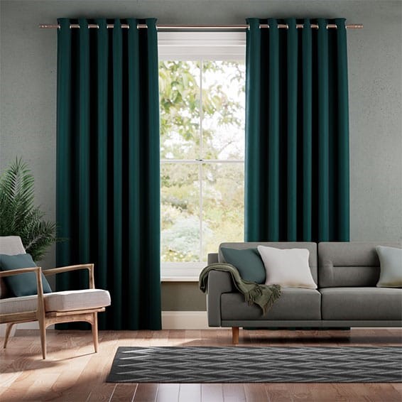 Fine Velvet Teal Curtains