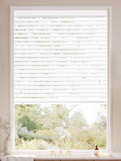 Fine White Wooden Blind thumbnail image