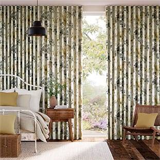 Fiori Linen Daffodil Curtains thumbnail image