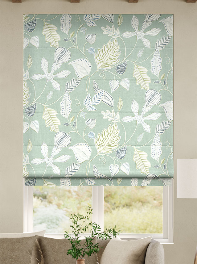 Flavia Seafoam Roman Blind thumbnail image