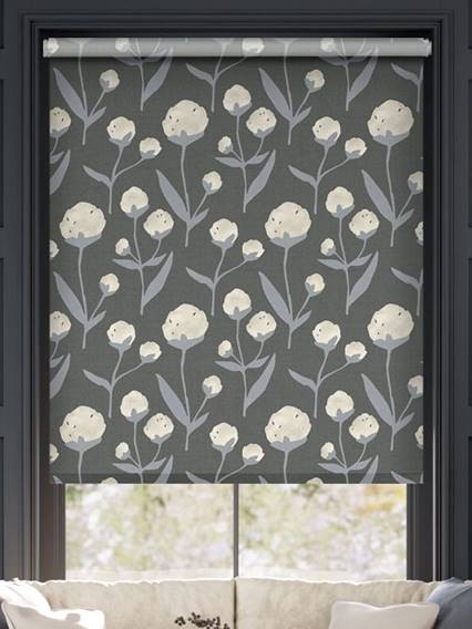 Fleur Grey Roller Blind thumbnail image