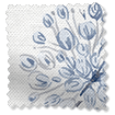 Floral Breeze Bluegrey Roman Blind swatch image