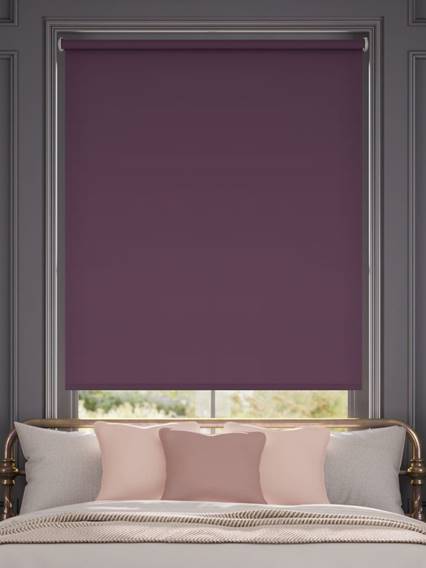 Florence Blackout Amethyst Roller Blind thumbnail image