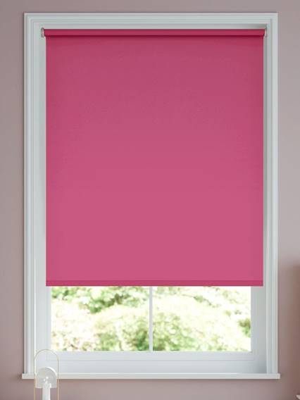 Florence Blackout Fuchsia Roller Blind thumbnail image