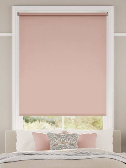 Florence Blackout Rosewater Roller Blind thumbnail image