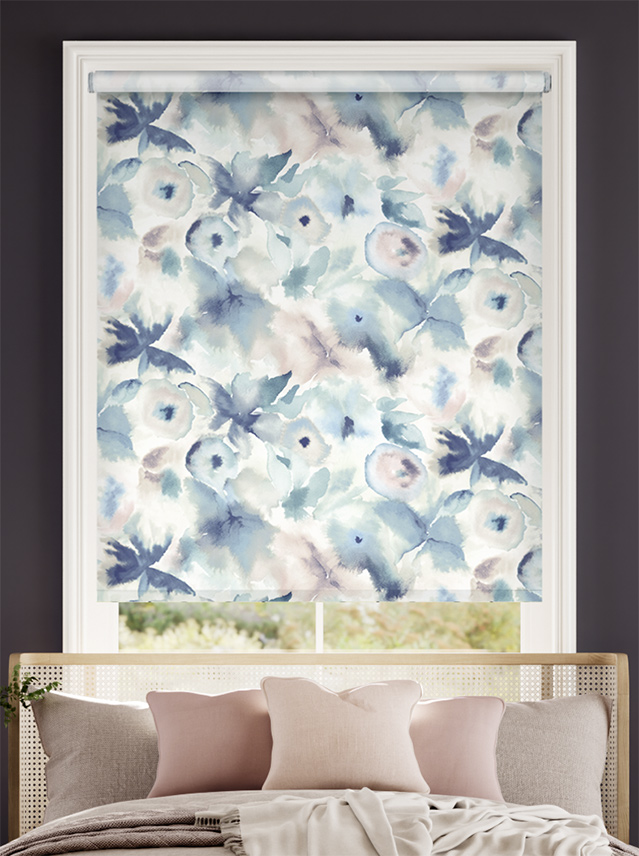 Flores Moonlight Roller Blind thumbnail image