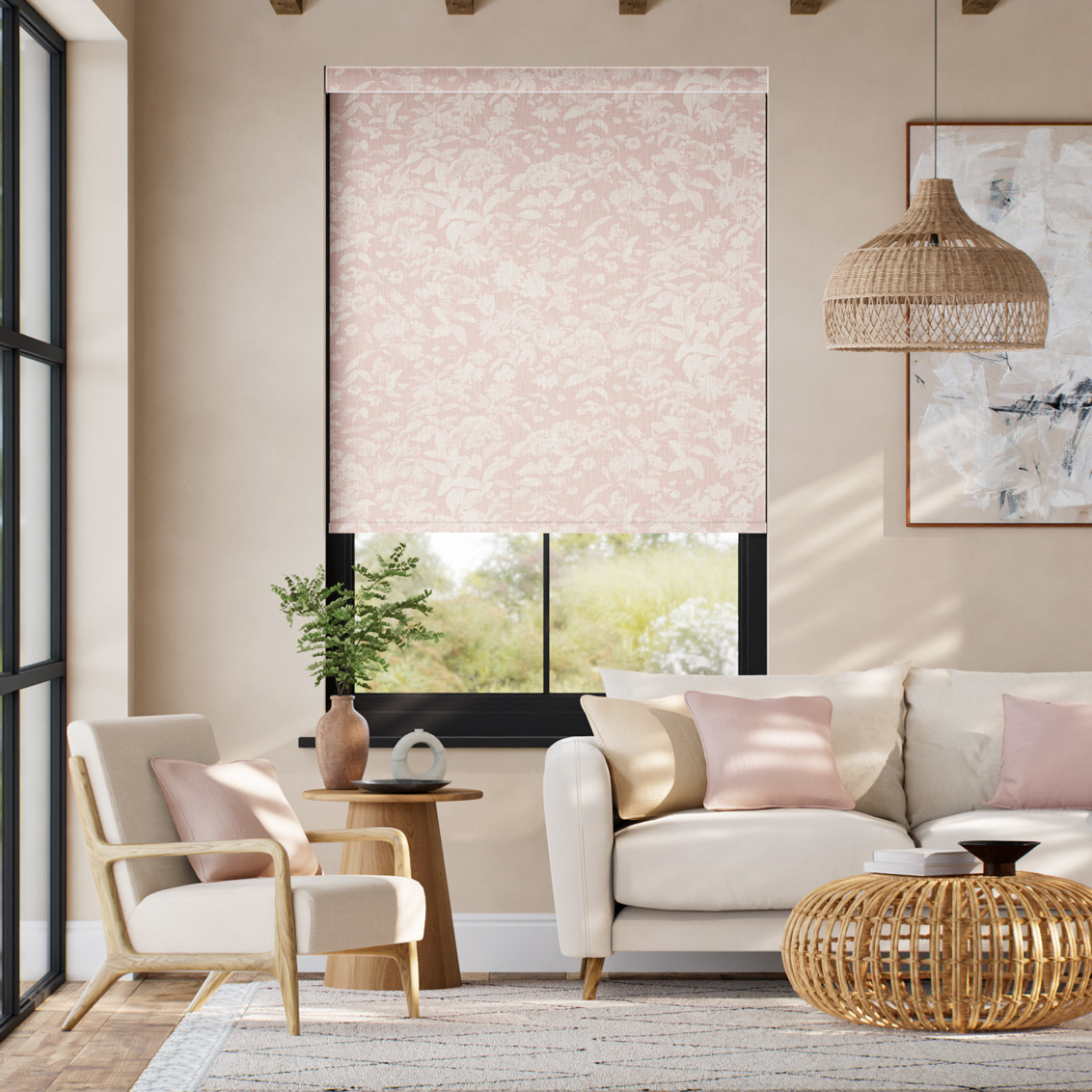 Florina Blossom Roller Blind