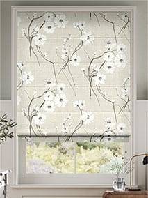 Floris Ashen White Roman Blind thumbnail image