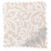 Flower Block Blush Roller Blind sample image