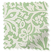 Flower Block Green Roller Blind sample image