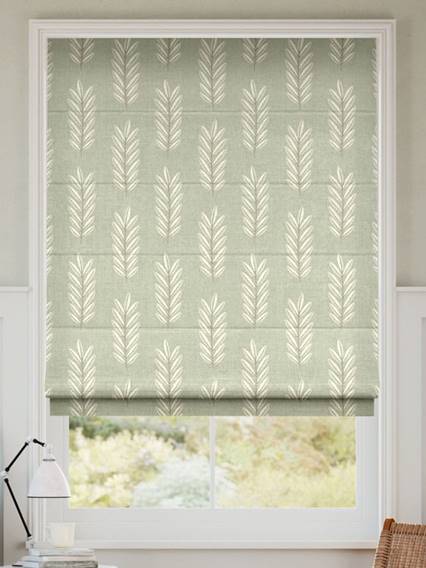 Folia Fresh Sage Roman Blind thumbnail image