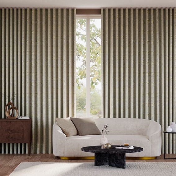 Folium Gold Curtains