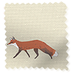Foxes Soft Linen Roman Blind sample image