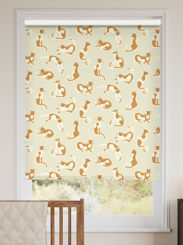 French Whiskers Sand Roller Blind thumbnail image